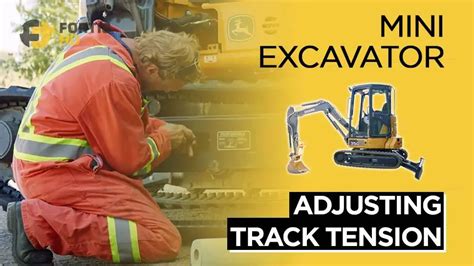 kubota mini excavator track adjustment|adjusting track tension for excavators.